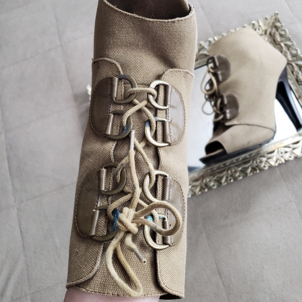 Open toe booties - Picture 4 of 5